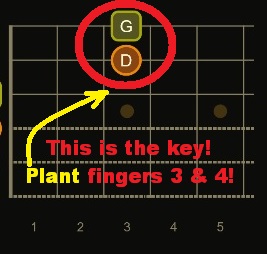 plant fingers 3 and 4
